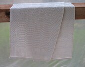 Natural linen hand woven coarse massage towel