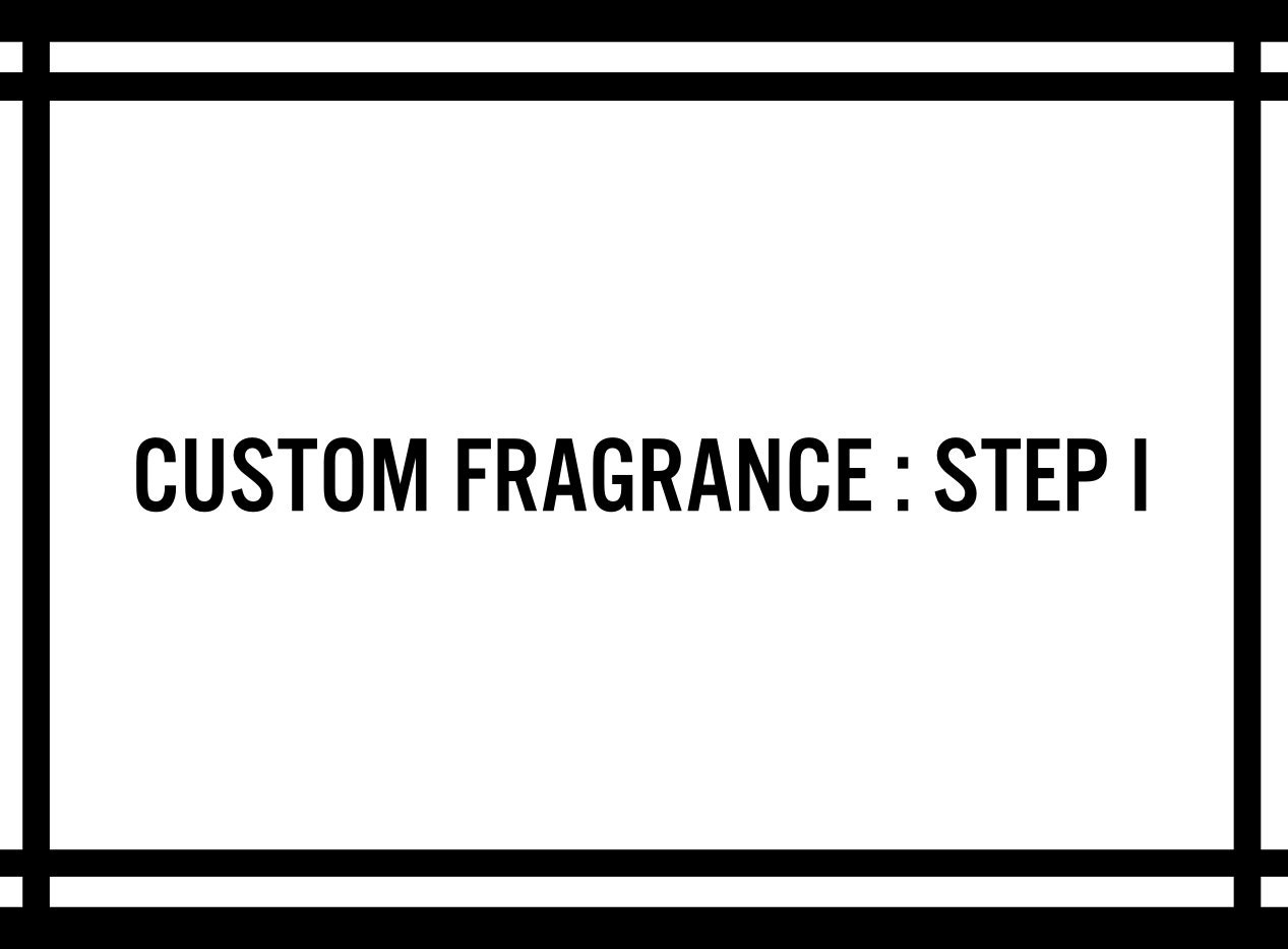 Custom Fragrance - Goest Perfumes - Bespoke Custom Perfume