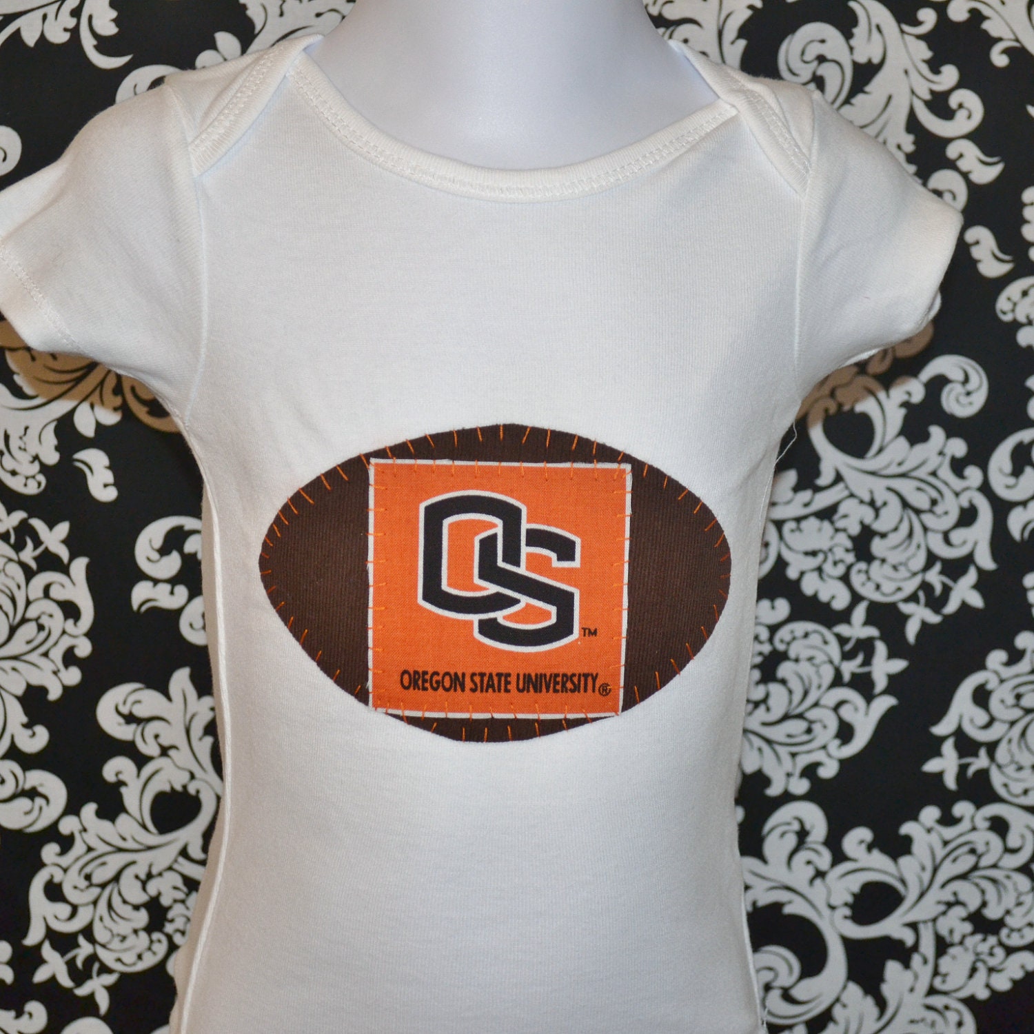 Sports Team Onesie. Customized for any sports team. Oregon State University, Beavers, Baby Shower or Birthday Gift, Baby, Toddler T-Shirt