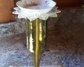wine bottle MINI BIRD feeder or BATH