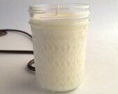 Pomegranate Mason Jar Candles, Soy Candles, Scented Candle