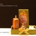 Dollhouse French Perfume shop display made of wood  -  'Narcissus'  - 1:12 scale miniature (LA10)