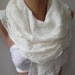 NEW Gorgeous Scarf Elegant Scarf ....Pearl color