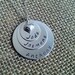 Hand Stamped Mom/Grandmother Necklace - Personalized Family Necklace - 3 Sterling Silver Discs and Puffy Heart Charm