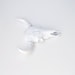 White Faux Taxidermy - The Ludmilla - White Resin Buffalo/Bison Skull Head- White Faux Taxidermy- Chic & Trendy