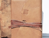 Handmade Leather Journal Personal Notebook Art Diary Wood Block Print (066) - NewSouthBooks