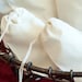 500 Count 6" x 10" Premium SINGLE-Drawstring Cotton Muslin Bags
