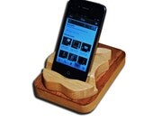 The "Apple Fan mini Stand" docking station for iPhone, iPod touch and nano