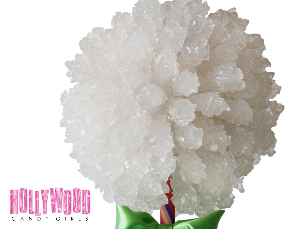 Rock Candy Centerpiece Topiary Tree, Candy Buffet Decor, Candy Arrangement Wedding, Mitzvah, Party Favor, Edible Art
