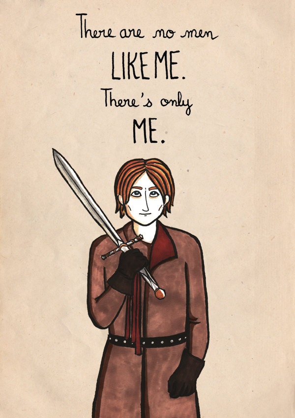 Jaime Lannister A4 Print