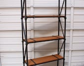Industrial Bridge Inspired Shelving Unit