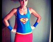 Super Woman / Supergirl inspired Running Costume