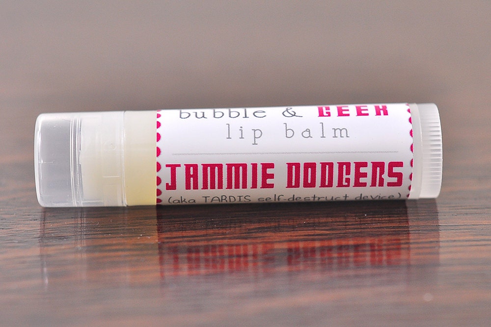 Cookies and Jam Flavored Lip Balm - berry jam