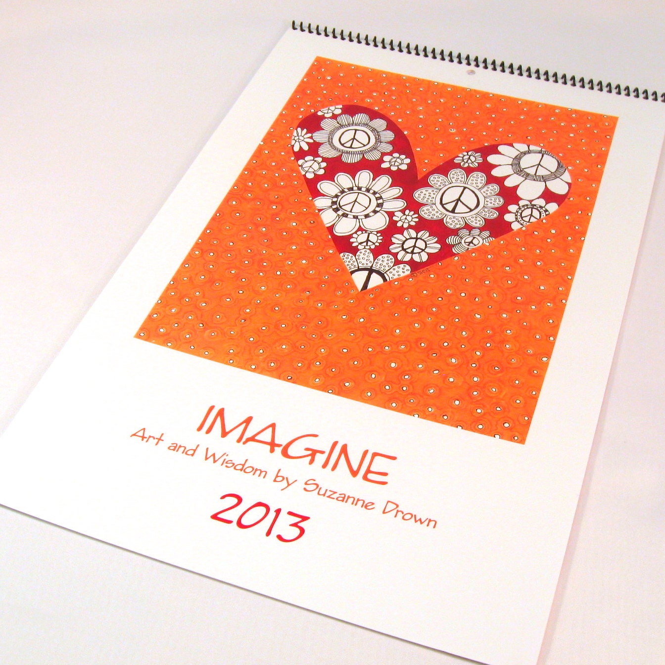 On Sale Imagine: Art & Wisdom 2013 Art Calendar by Suzanne Drown
