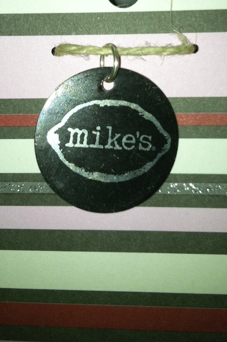 Mikes Hard Lemonade Bottle Cap Pendant