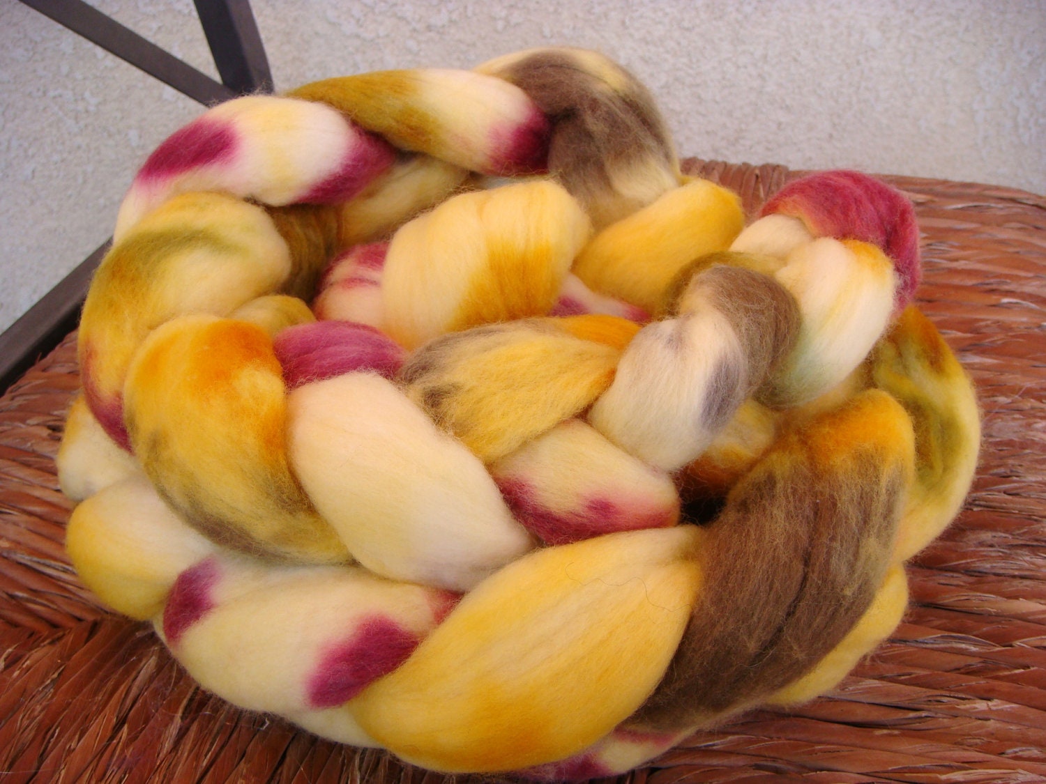 Fall In  - Merino Wool Combed Top Spinning Fiber