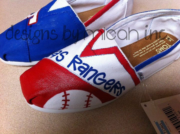 Texas Rangers TOMS