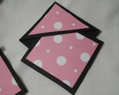 Pink Polka Dot Design Book Corner Bookmarks
