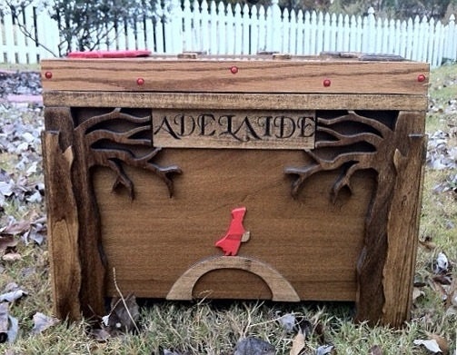 Little Red Riding Hood Heirloom Box, Little Red Riding Hood Chest
