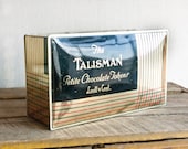 Vintage Tin Trinket Or Jewelry Box - Boston Chocolate