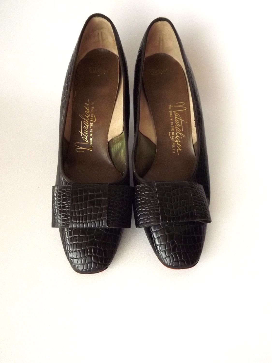 VTG 1960's Black Faux...
