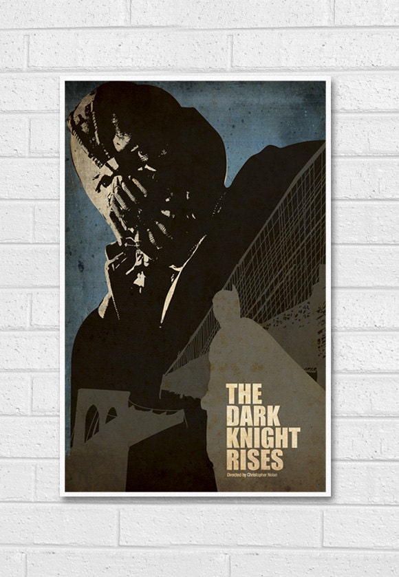 The Dark Knight Rises Movie Poster Print 11X17