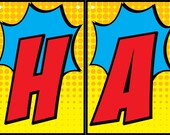 D3 Superhero Banner (Printables)