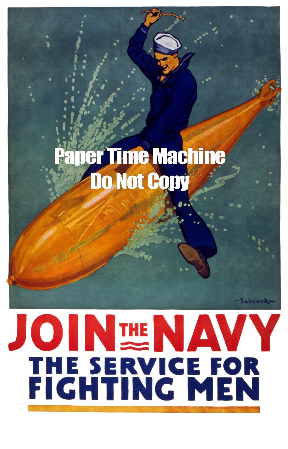 Vintage Navy Posters