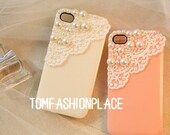 Pearl Lace iphone 5 case iphone 4 case iphone 4s case bling samsung galaxy s4 phone case galaxy s3 case galaxy note 2 case s2 cover