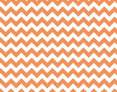 Small Chevron in  Orange  by Riley Blake- Fat Quarter