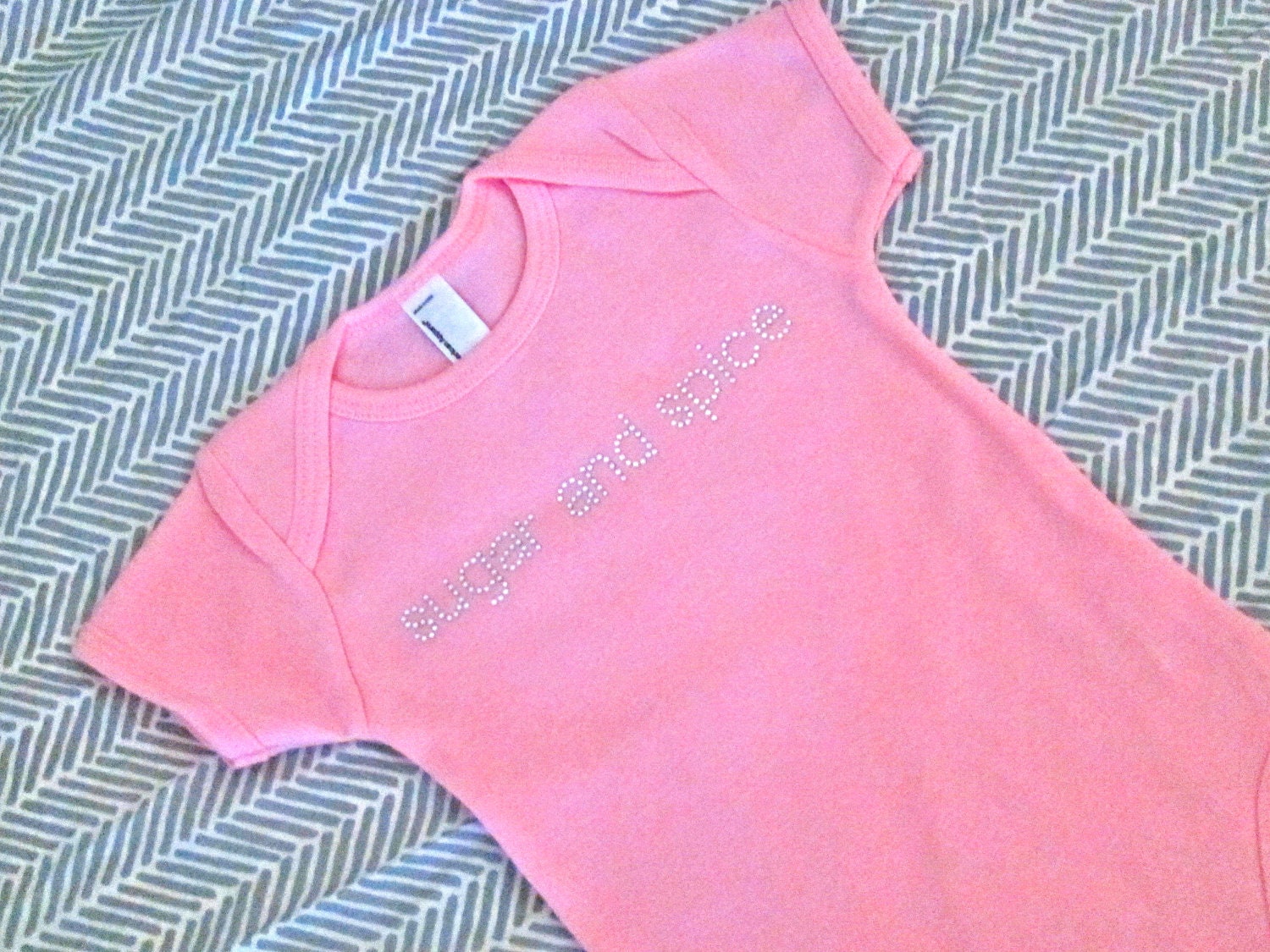 Sugar and Spice Baby Onesie