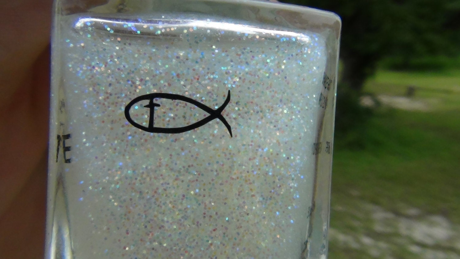 Christian fish nail art decal set of 10