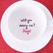 Proposal cup, will you marry me, personalized cup, custom cup, coffee cup