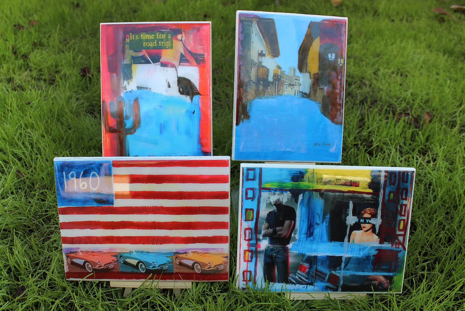 Ceramic Art Tiles - Group One - sold individually