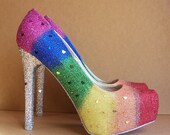 Gay Pride Wedding High Heels