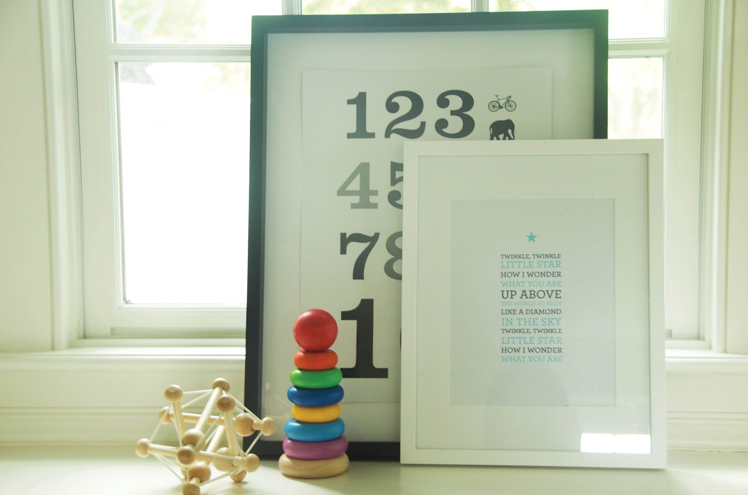 Modern Print, Lullaby Twinkle, Twinkle Little Star