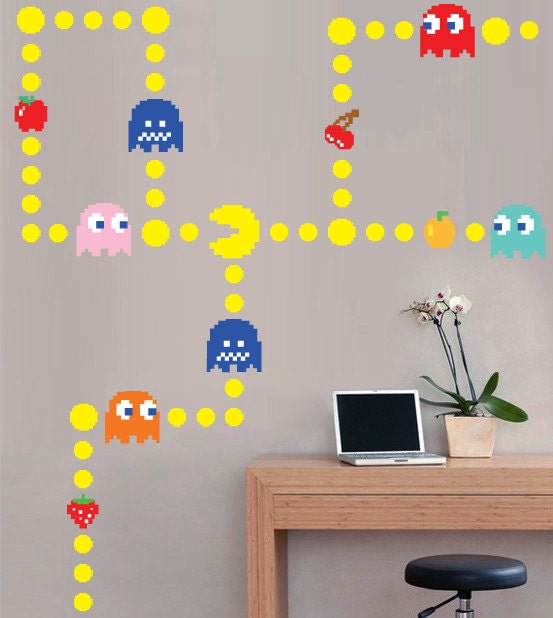 Pacman Wall Stickers