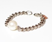 Zoe Chain and Pearl Bracelet in SILVER