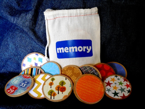 Wooden Memory Game