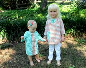 Amy Butler Little Sister/Big Sister Peasant Dress