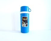Vintage Blue Thermo Bottle Aladdin 1 Liter