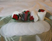 Plastic canvas kits /Plastic canvas supplies/round plastic mesh canvas.