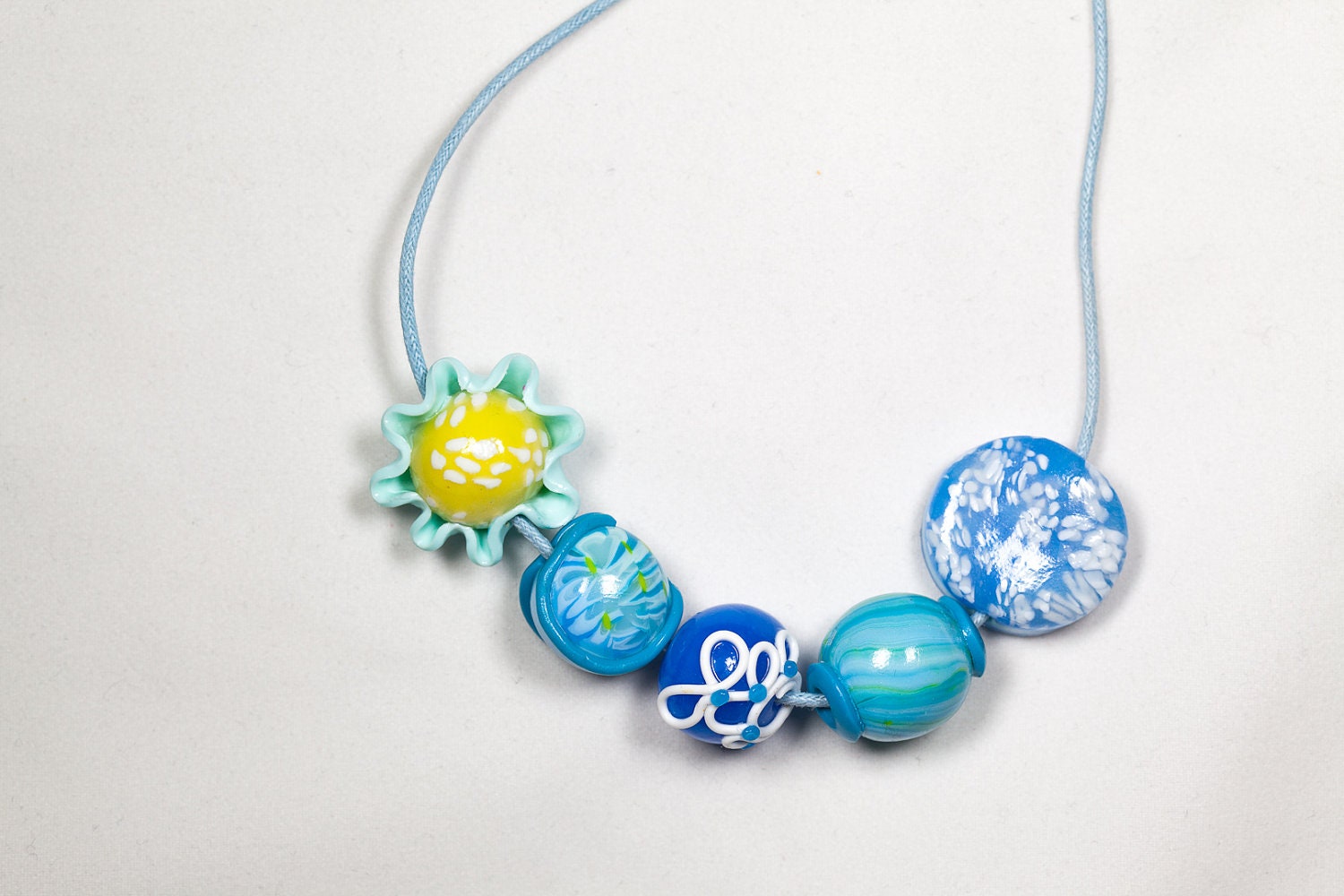 Clay Bead Necklace