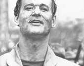 Peter Venkman - Ghostbusters (Bill Murray) Drawing Print