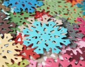 Christmas Paper Snowflakes Diecuts - your color choices