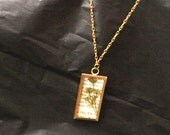 Necklace made from EMMA--Jane Austen Necklace--jane austen quote--gifts for book lovers--gifts for writers---free shipping