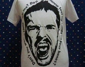 Brandon Flowers The Killers Alternative Rock Band Flamingo White T-shirt Size M