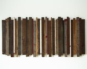 Reclaimed wood wall art 41"x20"x1-1/4"