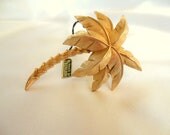 Vintage Crown Trifari Palm Tree Brooch