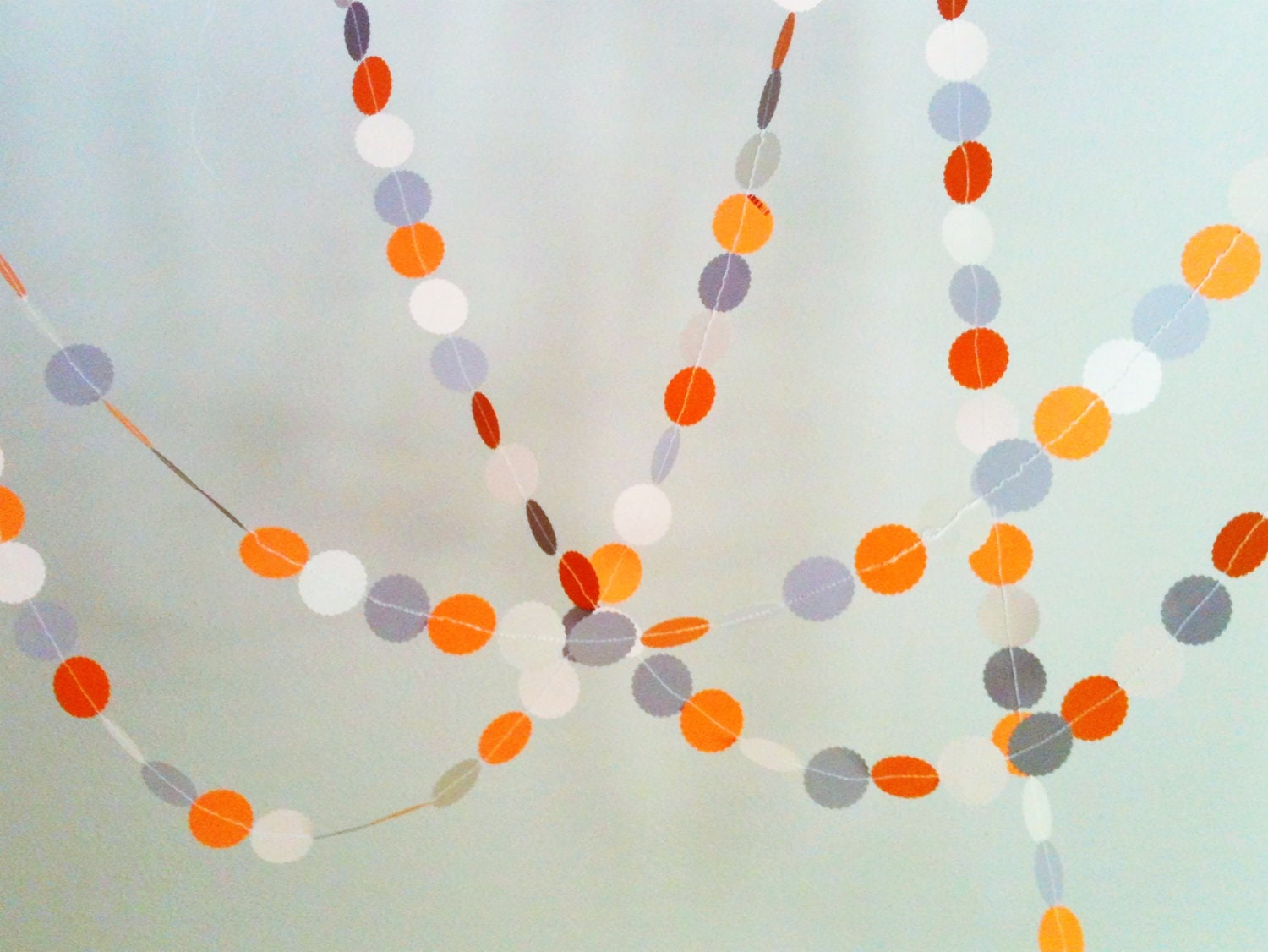 Bridal Shower Party Garland 24 FEET--Bright and Whimsical Party Garland Perfect for wedding decoration, photo booth prop, baby shower decor